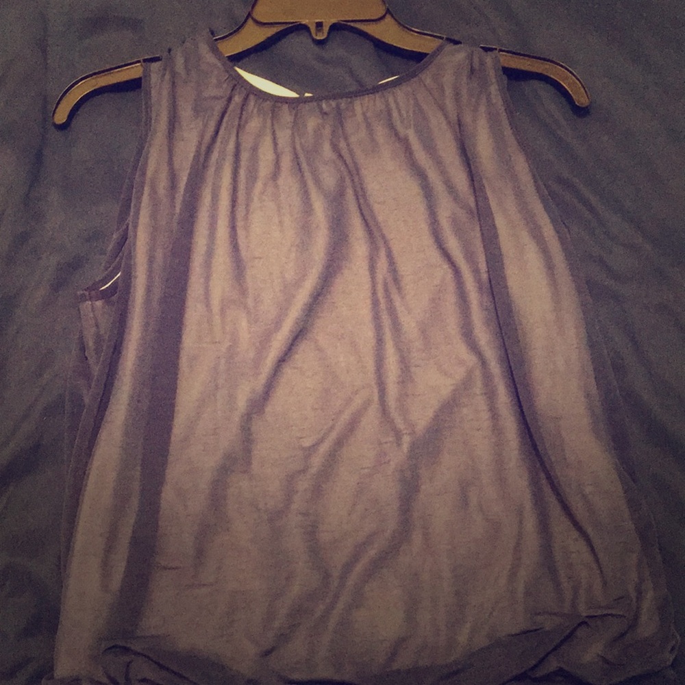 Navy blue blouse
